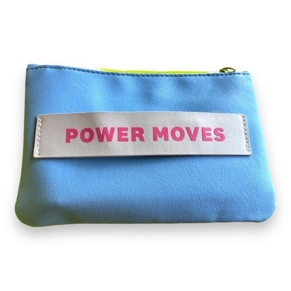 4/$25 Small Cosmetic Bag Faux Leather